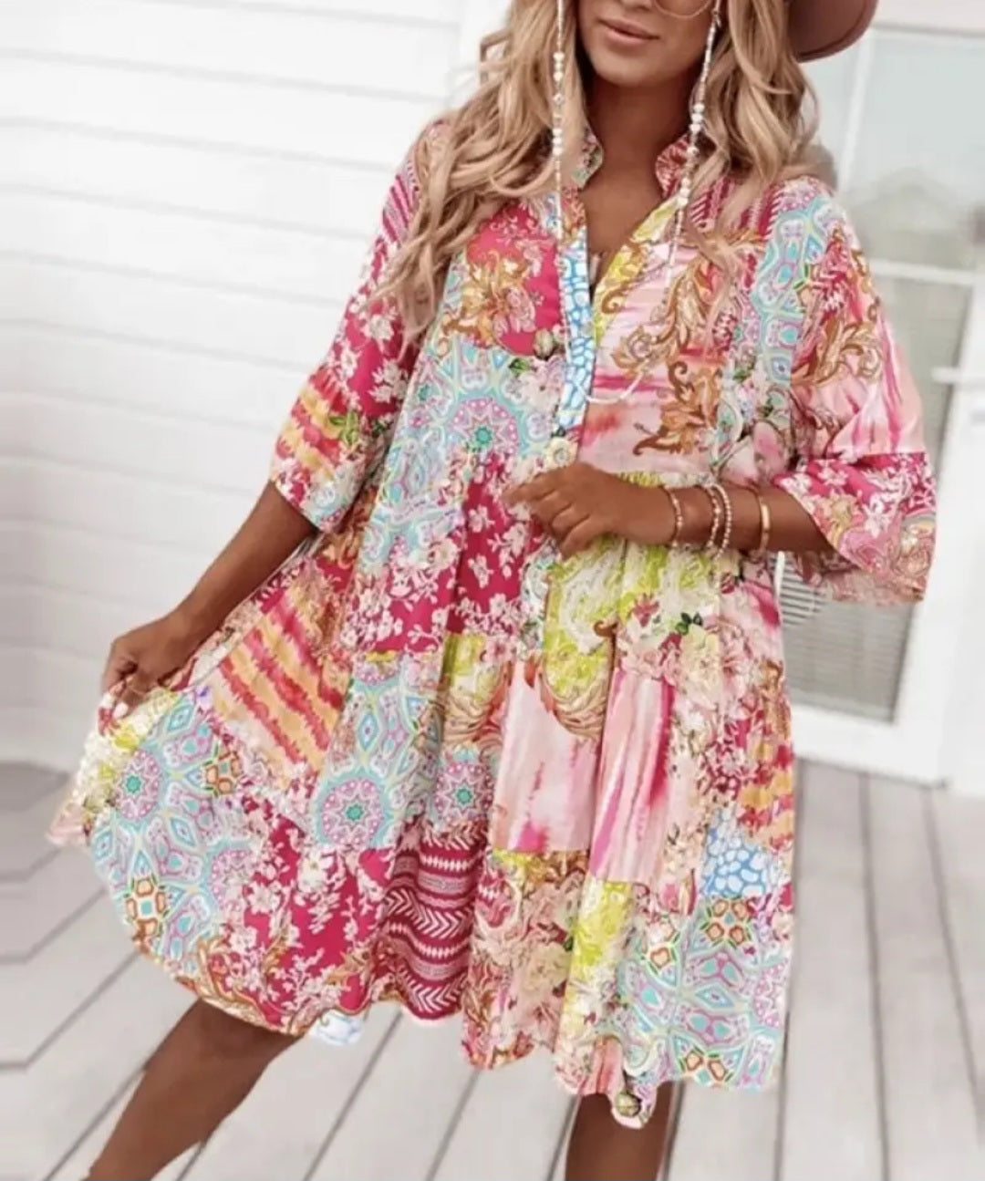 Kurzes luftiges Kleid -JASMINE-