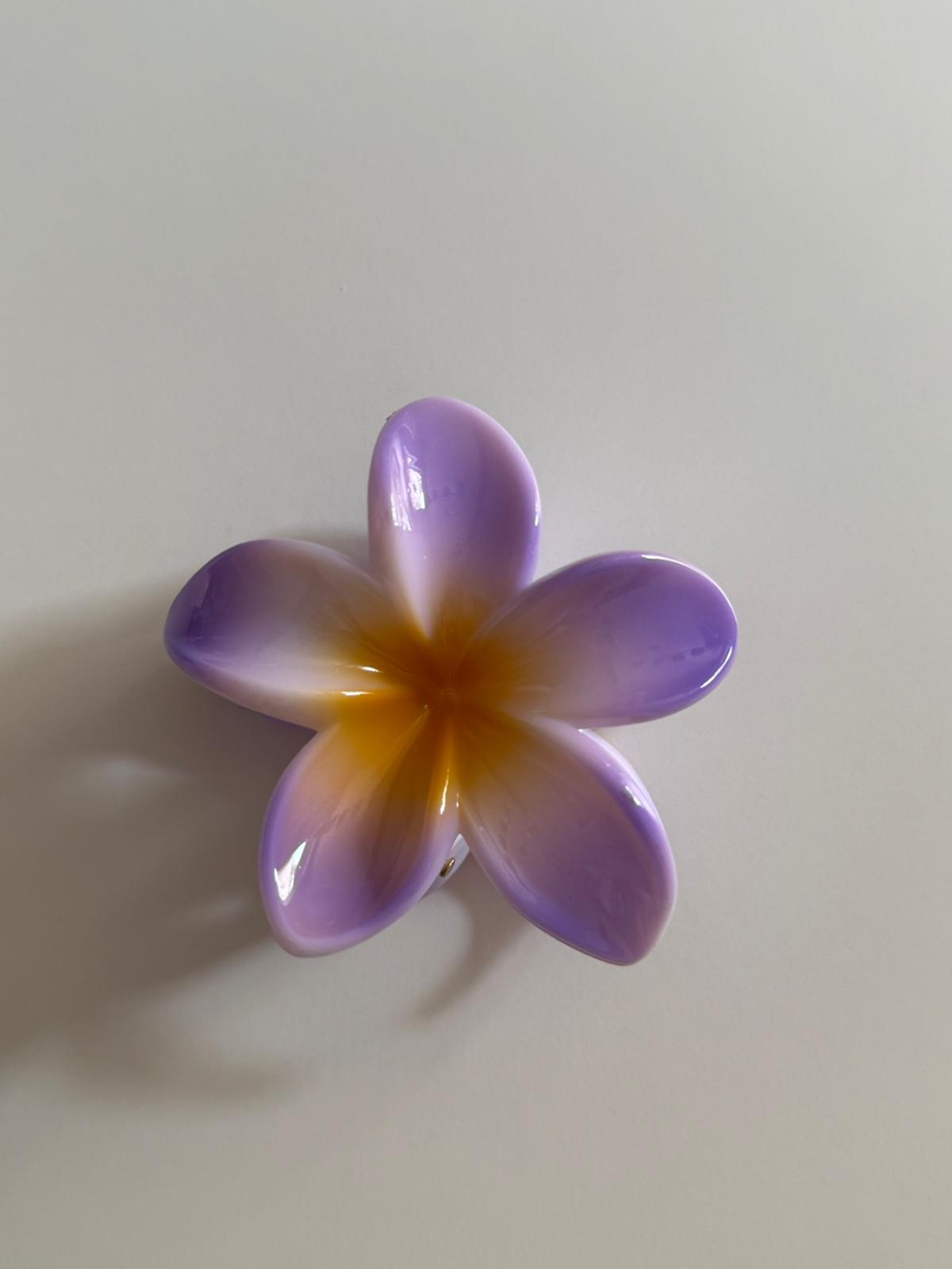 Harrklammer groß -BLUME & SCHMETTERLING-