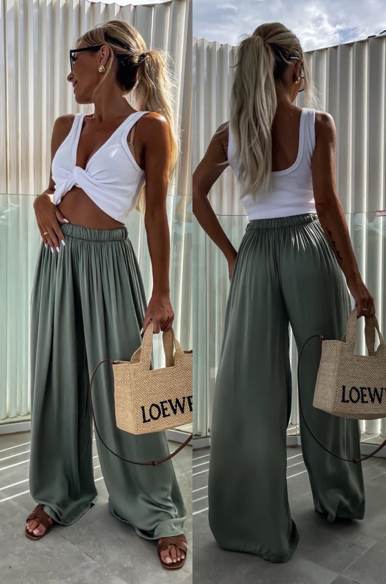 weite fließende Hose -KYLIE-