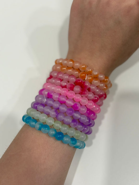 Perlenarmband -GLASPERLEN-