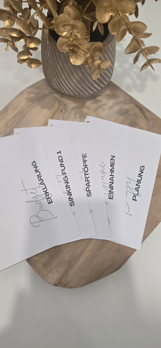 Budget-Planer A5 "EUKALYPTUS"