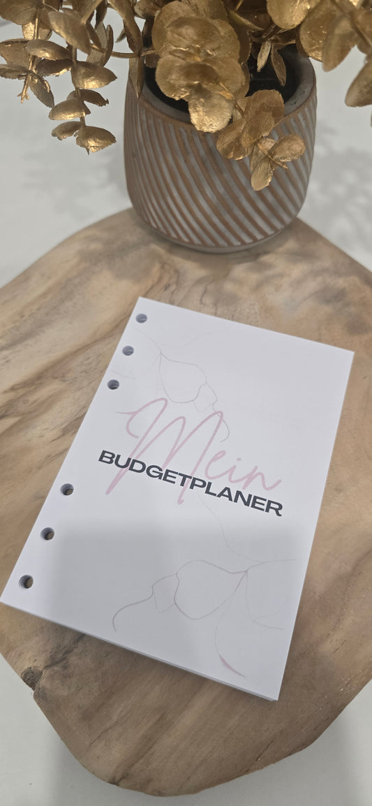 Budget-Planer A6 "SWEET ROSE"
