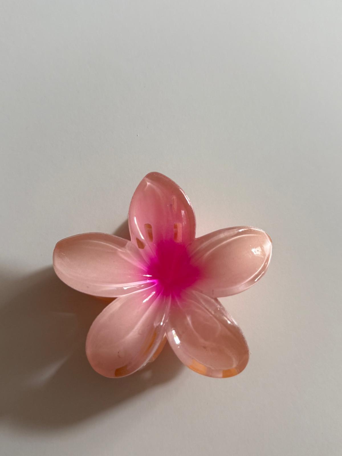 Harrklammer groß -BLUME & SCHMETTERLING-