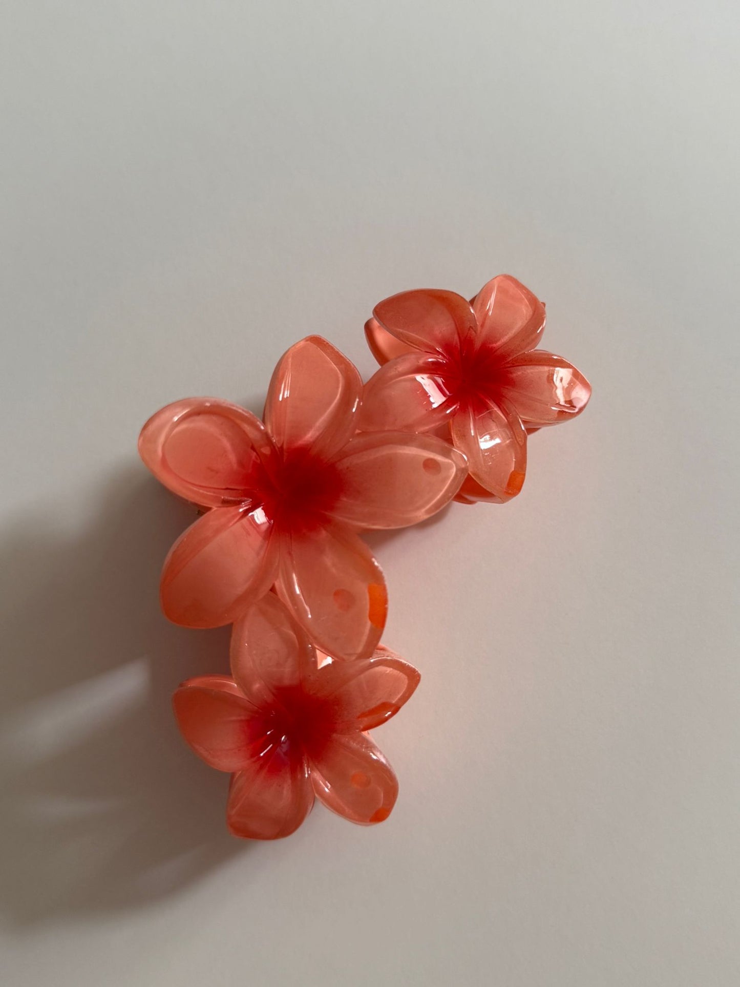 Harrklammer groß -BLUME & SCHMETTERLING-